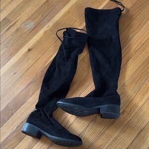 Black Over-the-Knee Boots